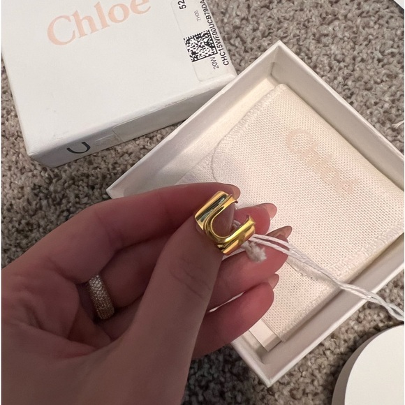 Chloé Letter U ring NWT - Picture 4 of 7
